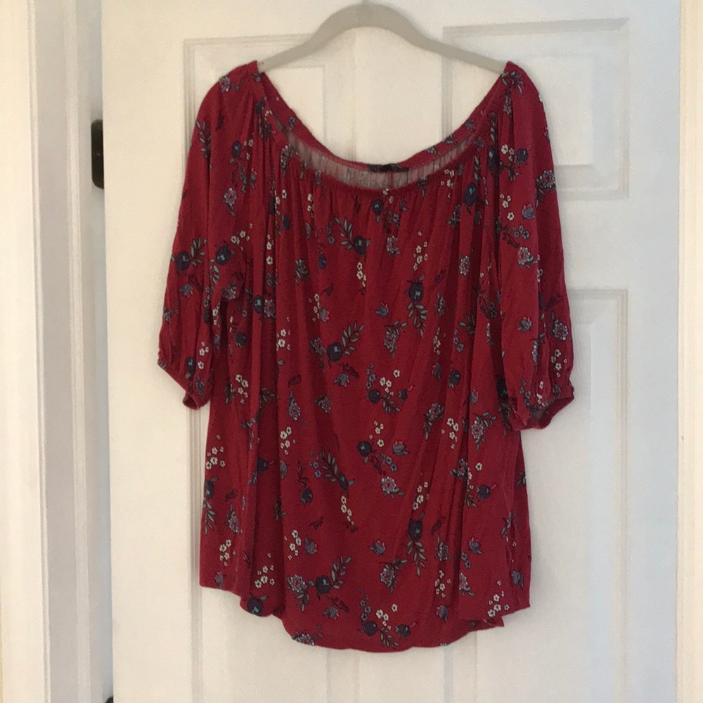 EUC Lane Bryant off the shoulder top: size 14/16